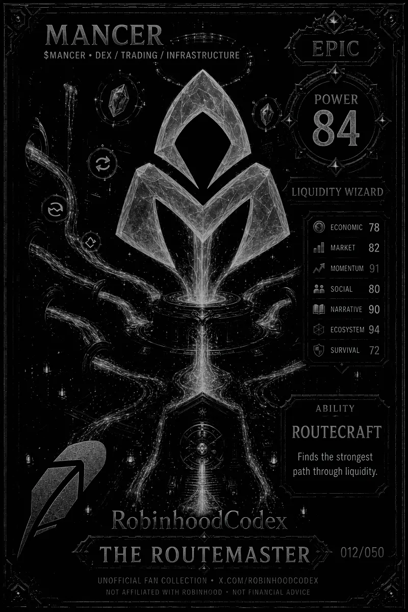 MANCER card — sealed