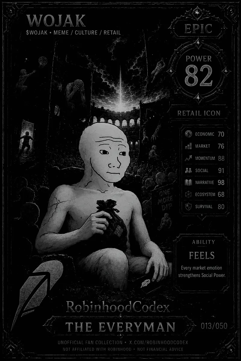 WOJAK card — sealed