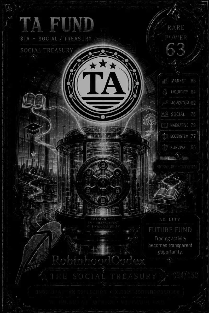 TA FUND card — sealed