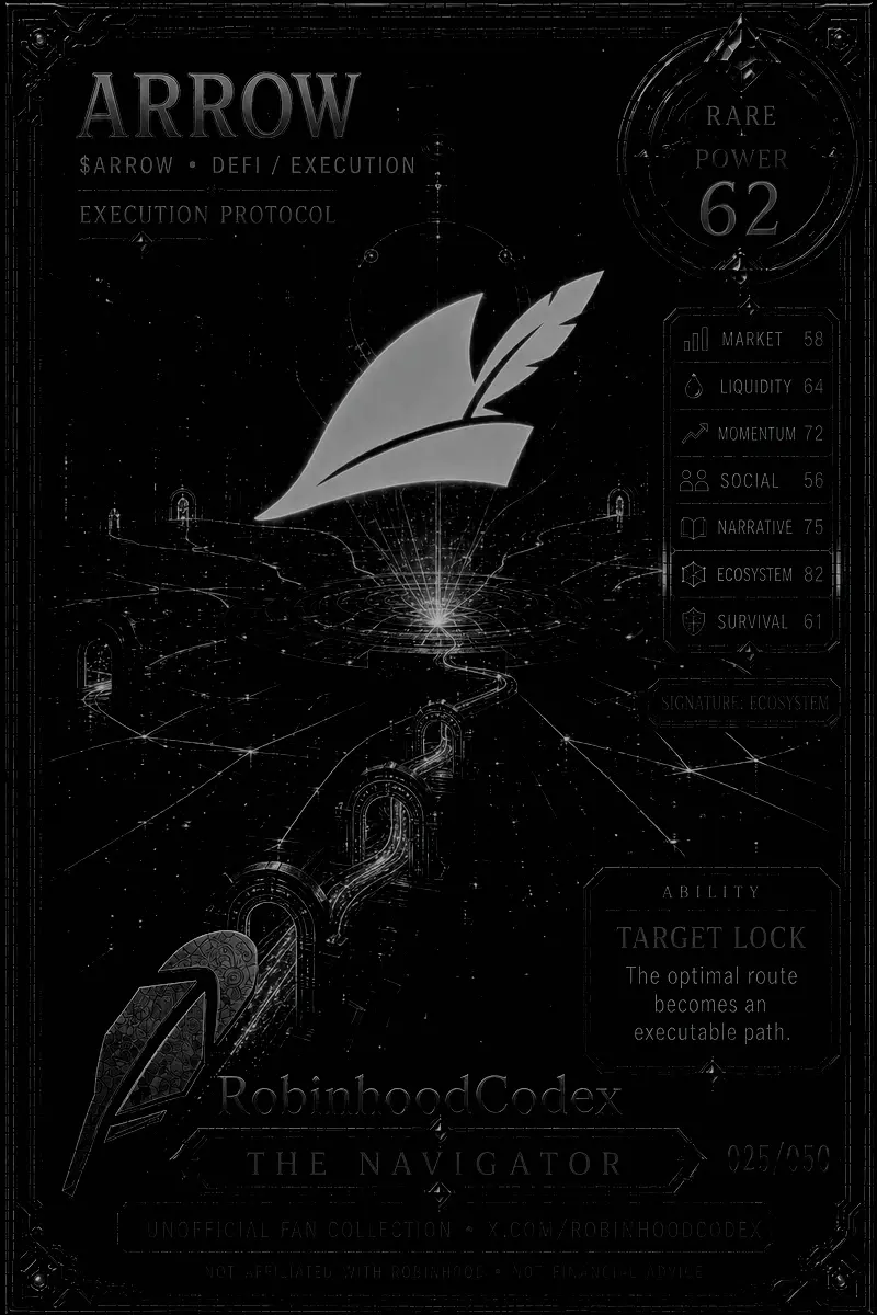 ARROW card — sealed