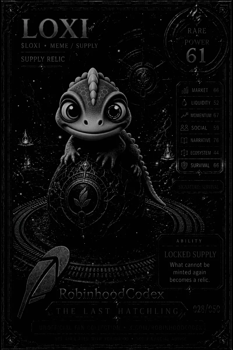 LOXI card — sealed
