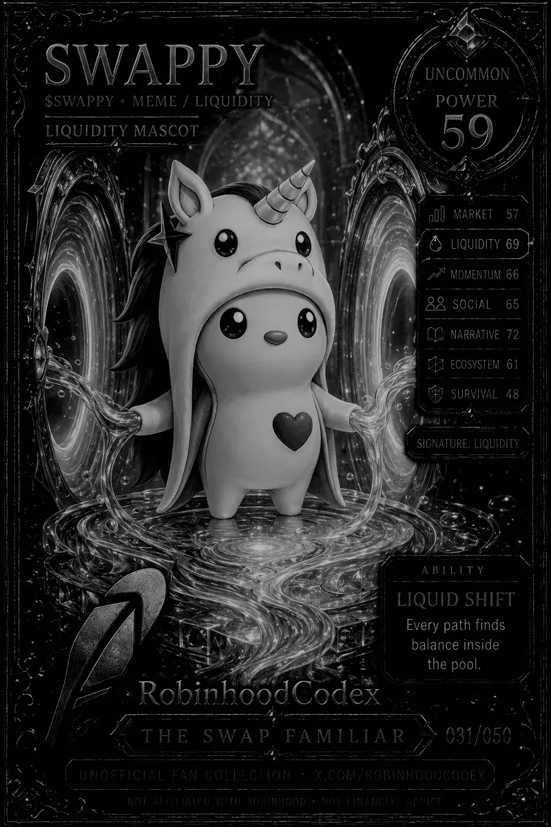 SWAPPY card — sealed