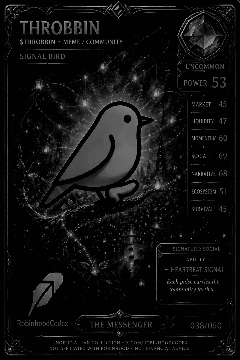 THROBBIN card — sealed