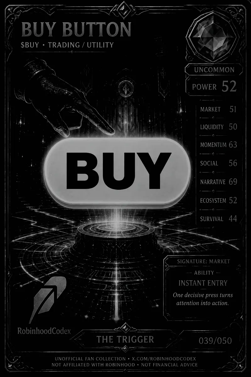 BUY BUTTON card — sealed