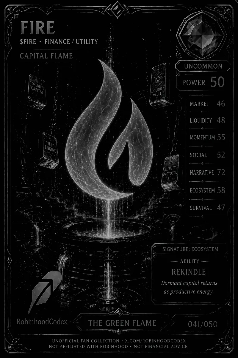 FIRE card — sealed